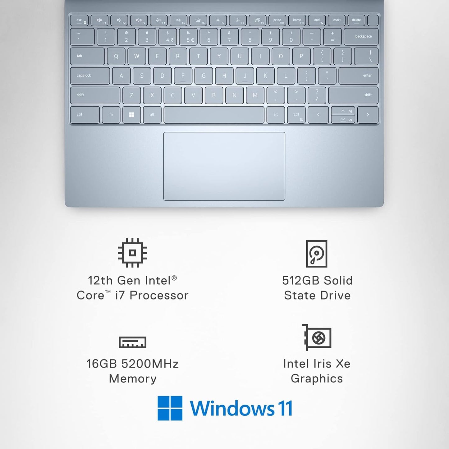 Dell XPS 13 9315 Laptop, 12th Gen Intel Evo Core i7-1250U