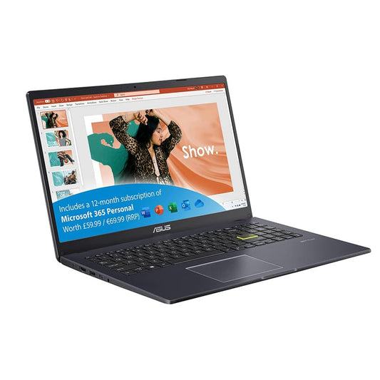 ASUS VivoBook E510MA 15.6" Laptop with Microsoft Office 365