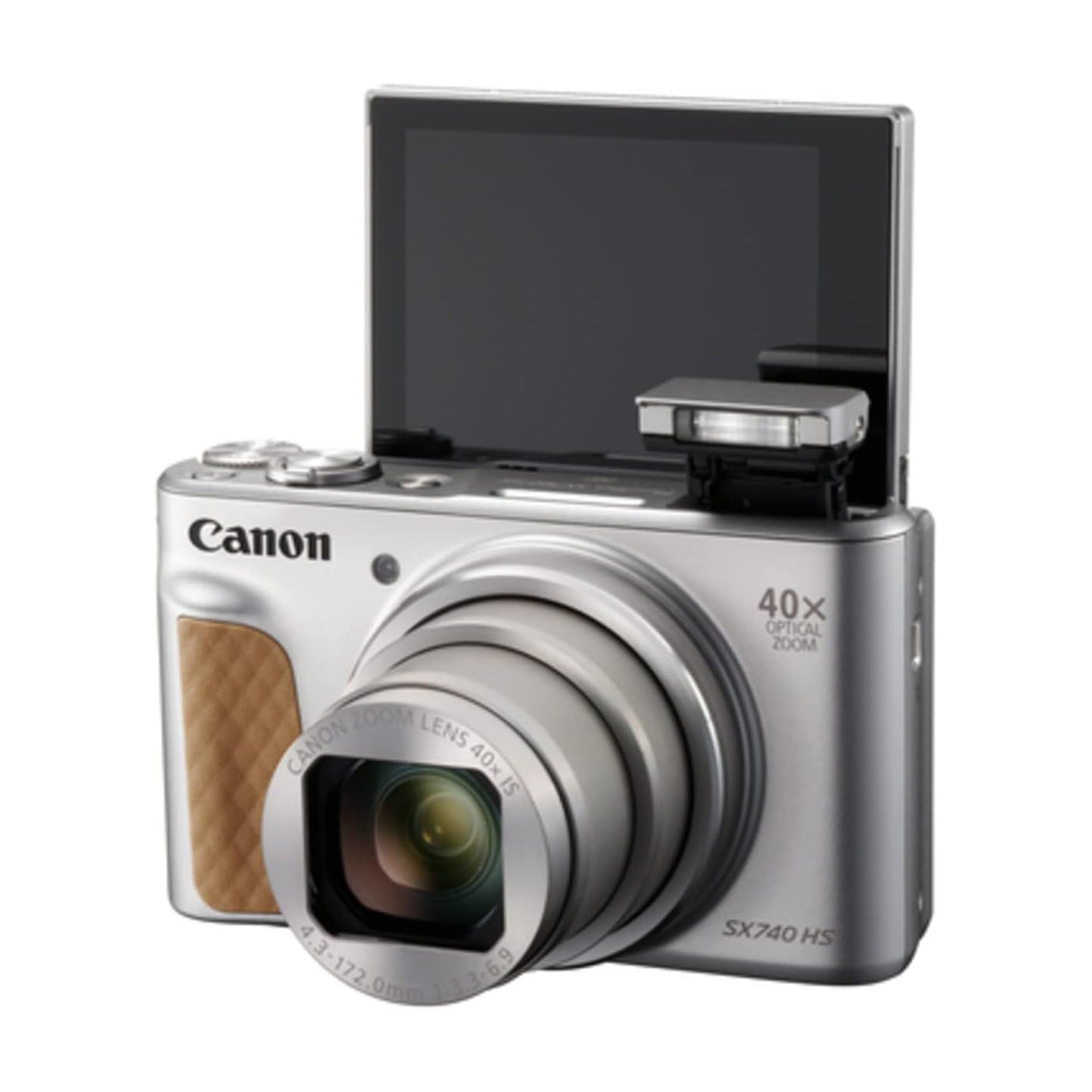 Canon SX740 HS PowerShot Digital Camera - Silver