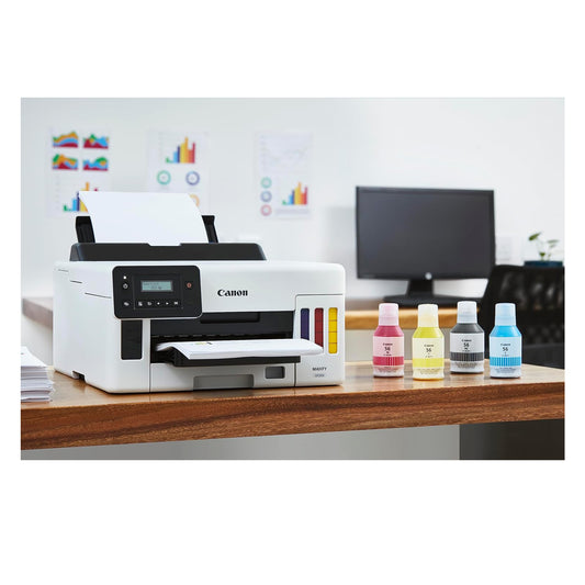Canon Maxify GX5050 MegaTank Refillable Ink A4 Inkjet Printer 5550C008