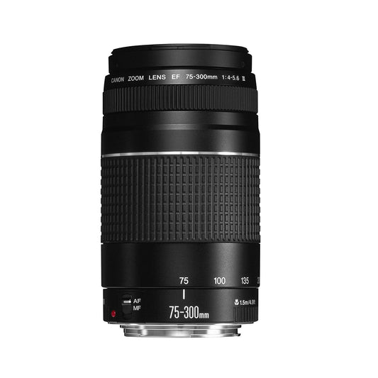Canon EF 75-300mm f/4.0-5.6 III Filter Size 58mm Zoom Lens (Not USM)