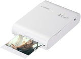Canon SELPHY SQUARE QX10 Portable Wi-Fi Photo Printer, White