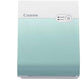 Canon SELPHY SQUARE QX10 Portable Wi-Fi Photo Printer, Creative Features - for Scrapbooking, Photo Albums, Mint Green