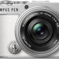 Olympus PEN E-P7 Camera Kit, 20 MP Sensor, 5-axis image stabilisation, 4K-Silver