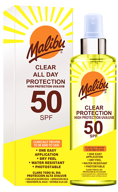 SPF50 Clear Protection Spray