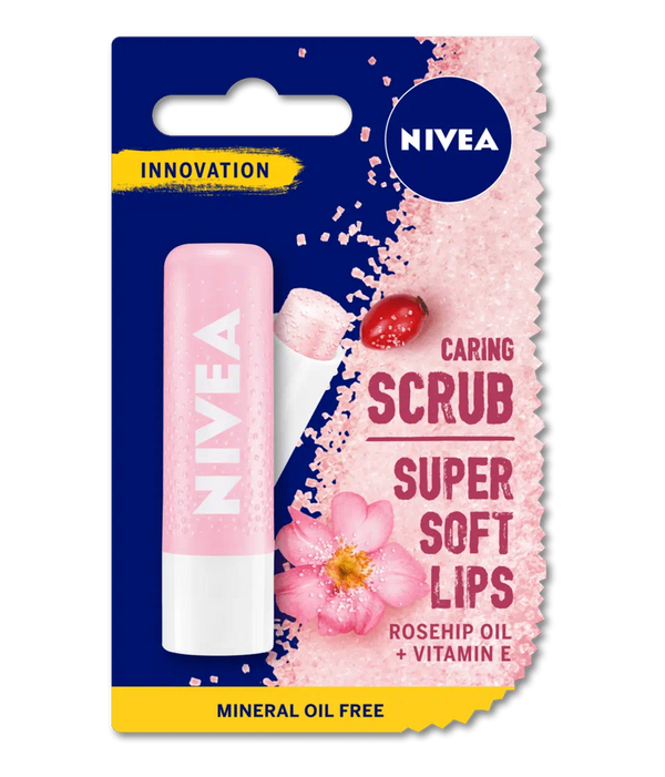 Rosehip Oil + Vitamin E Caring Lip Scrub