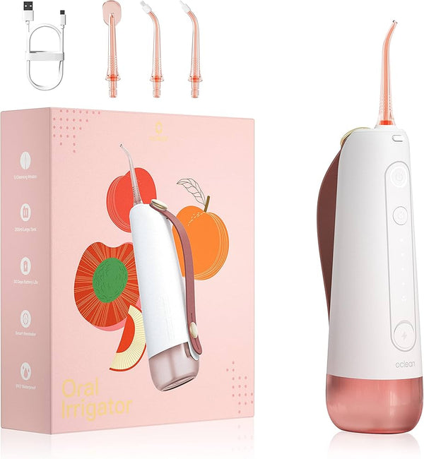 Oclean W10 Portable Pink Oral Irrigator