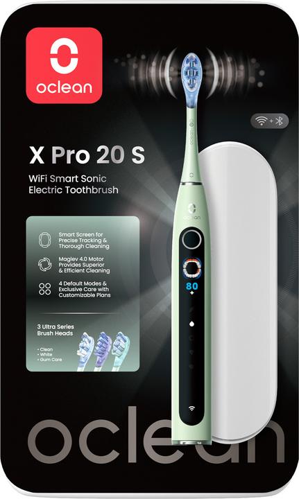 Oclean X Pro 20 S Electric Toothbrush - Green
