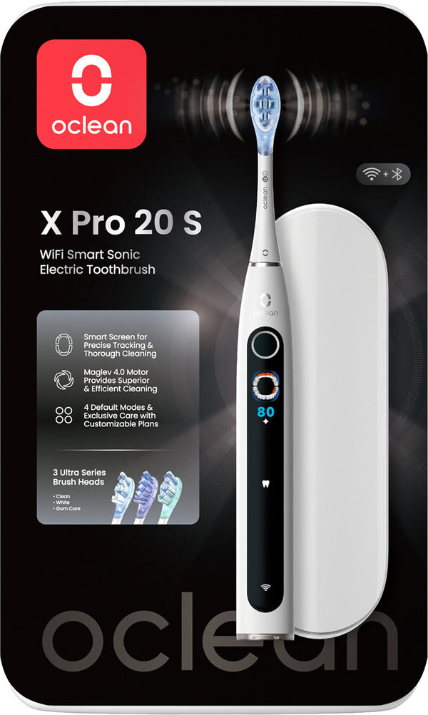 Oclean X Pro 20 S Electric Toothbrush - White