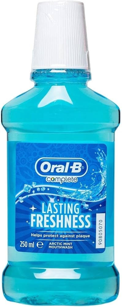 Oral-B Complete Lasting Freshness Arctic Mint Mouthwash 250ml