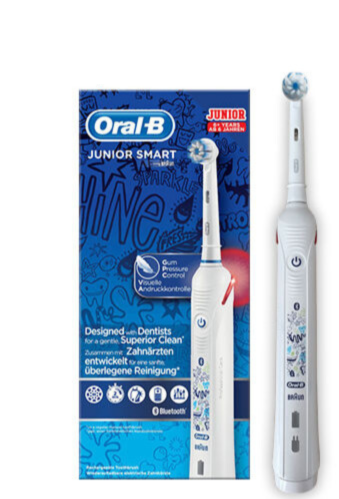 Oral-B JUNIOR SMART Electric Rechargeable Toothbrush - 6-12 Years