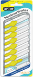 Optim Yellow Standard Interdental Brushes - Pack Of 8