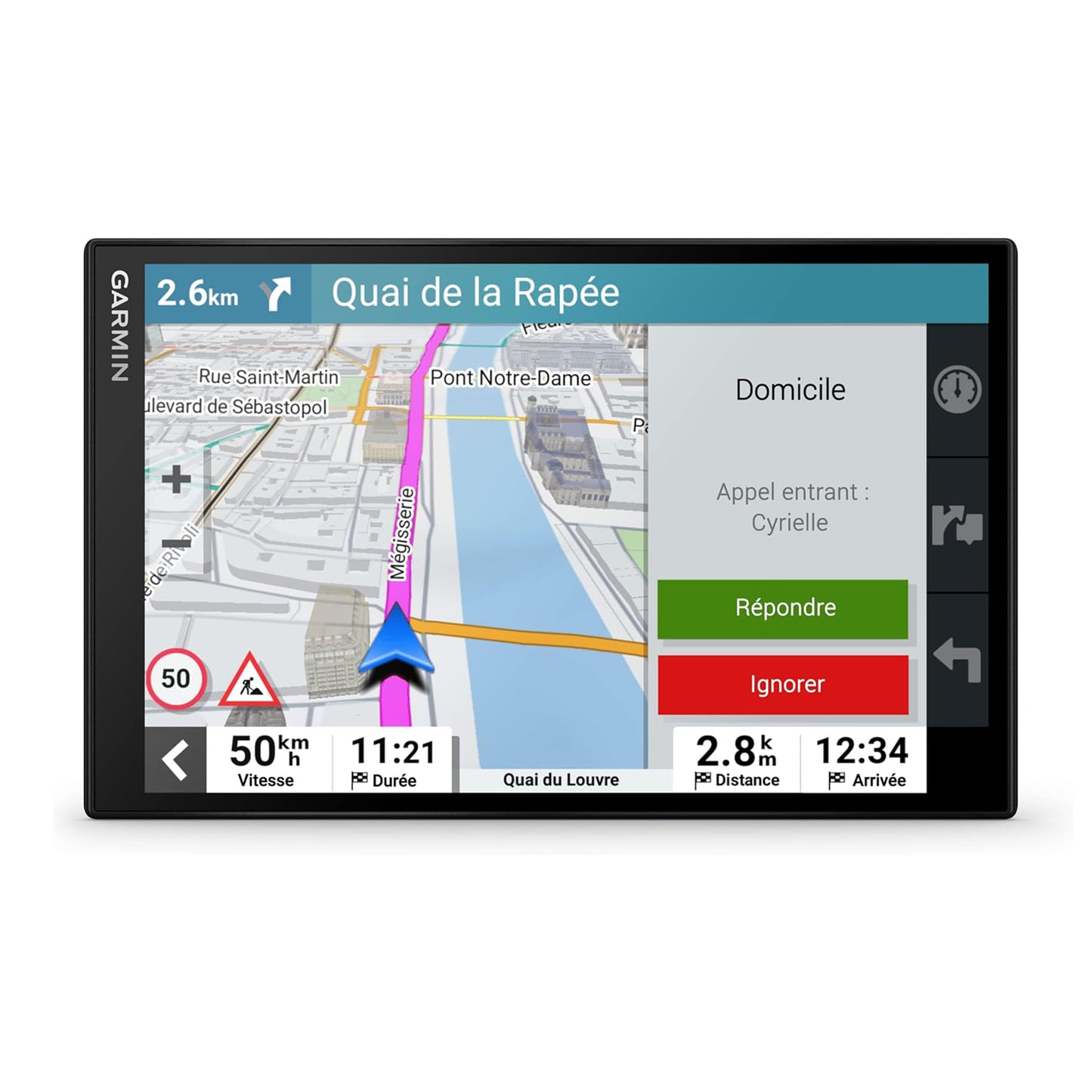 Garmin DriveSmart 86,GPS Sat Nav, Map Updates for UK, Ire and Full Europe