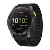 Garmin Enduro 2 Gray Watch 010-02754-01 Power Sapphire titanium Nylon strap