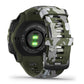 Garmin Instinct SOLAR, Rugged GPS Smartwatch, Built-in Sports Apps and Health Monitoring, Solar Charging and Ultratough Design Features, Lichen Camo