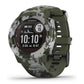 Garmin Instinct SOLAR, Rugged GPS Smartwatch, Built-in Sports Apps and Health Monitoring, Solar Charging and Ultratough Design Features, Lichen Camo