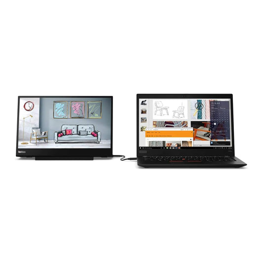 Lenovo ThinkVision M14 14-Inch Full HD Mobile IPS USB-C Monitor