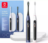 Oclean X Lite S Electric Toothbrush Duo Set - Blue & Grey